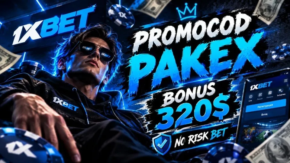 1xBet promo code Pakistan PAKEX unlocks the welcome bonus on your first deposit